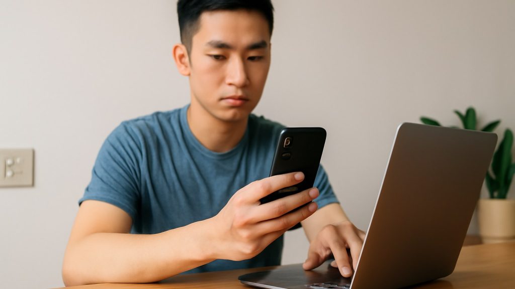 Minh họa: 1) Trước khi chơi: thiết lập tài khoản và tiêu chuẩn an toàn