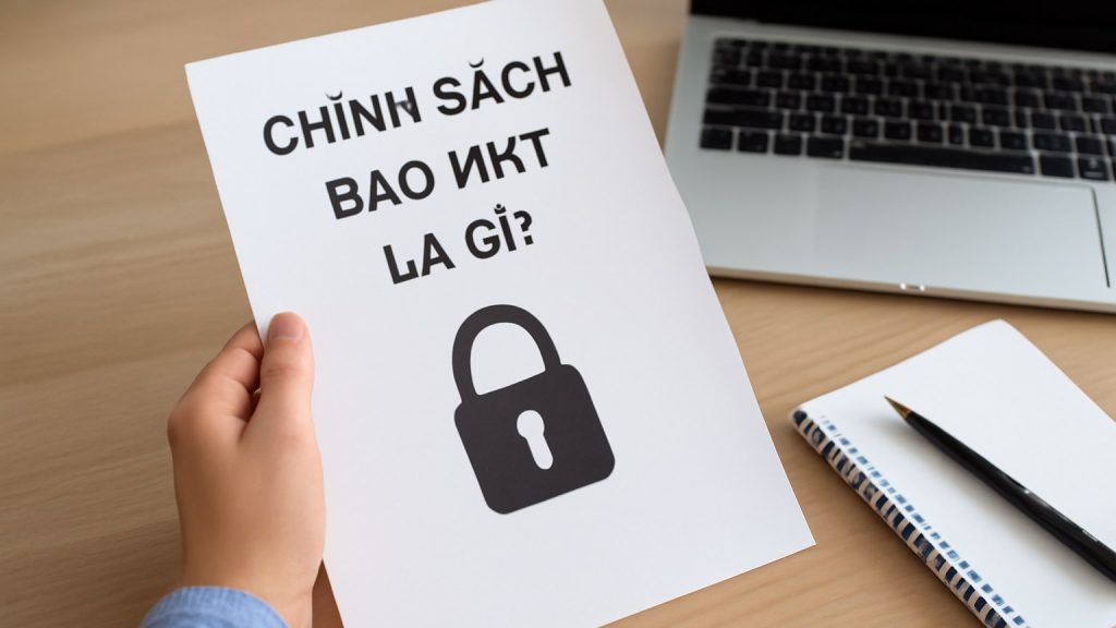Chính sách bảo mật là gì? Minh họa: Chính sách bảo mật là gì?