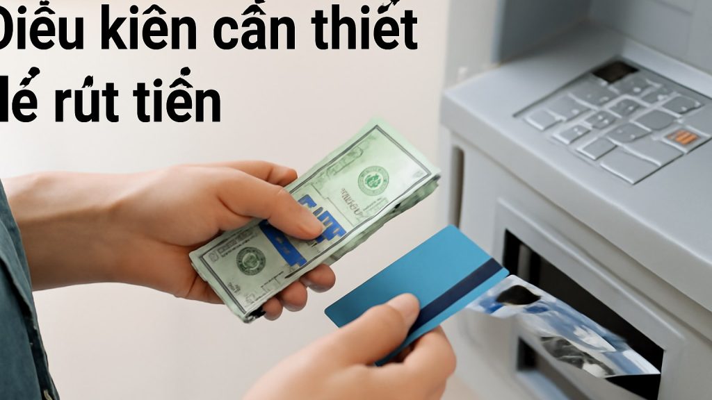 Điều kiện cần thiết để rút tiền Minh họa: Điều kiện cần thiết để rút tiền