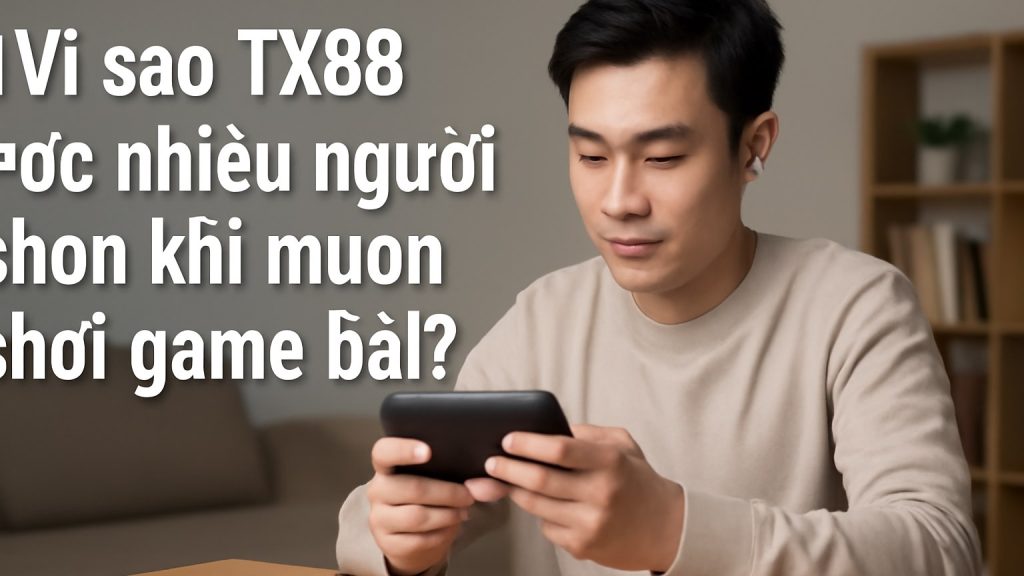 Vì sao Tx88 được nhiều người chọn khi muốn chơi game bài? Minh họa: Vì sao Tx88 được nhiều người chọn khi muốn chơi game bài?