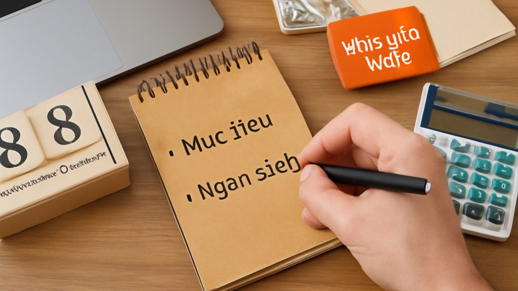 Minh họa: 1) Bắt đầu đúng cách: thiết lập mục tiêu và ngân sách